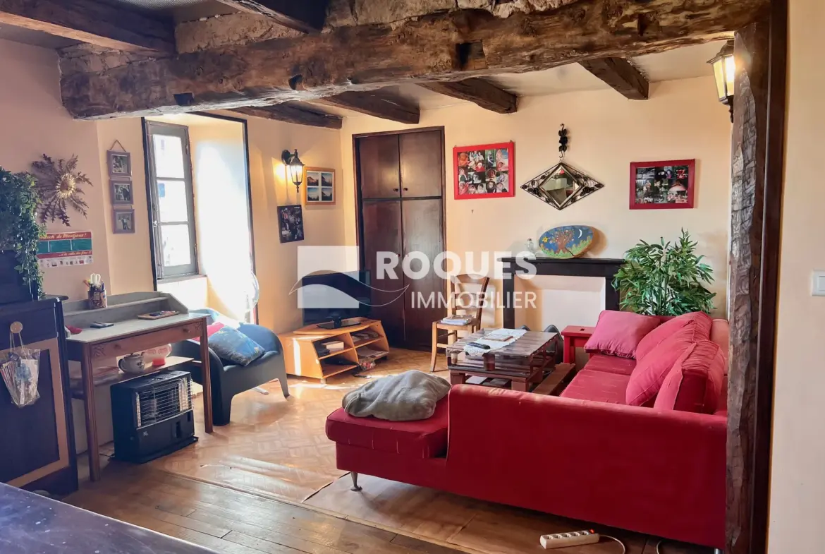 Maison de village T3 à vendre à Montjaux - 82 m² 