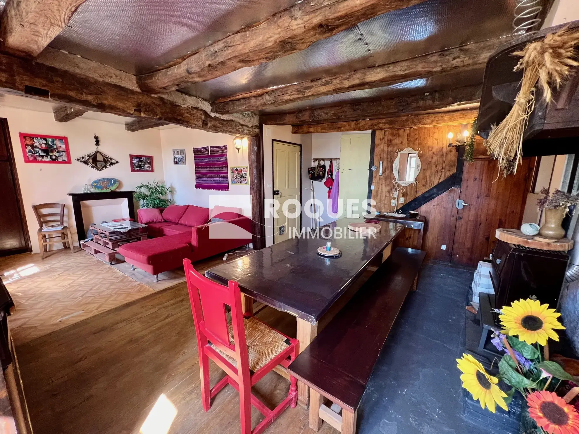 Maison de village T3 à vendre à Montjaux - 82 m² 