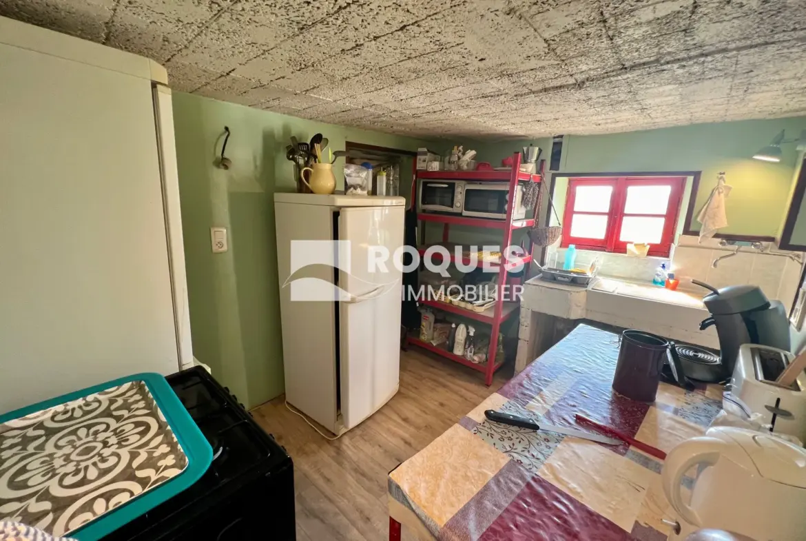 Maison de village T3 à vendre à Montjaux - 82 m² 