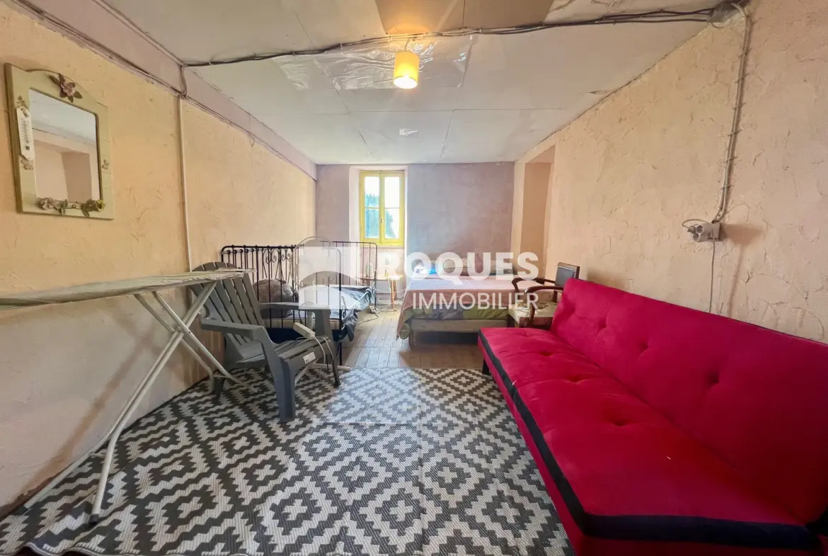 Maison de village T3 à vendre à Montjaux - 82 m² 