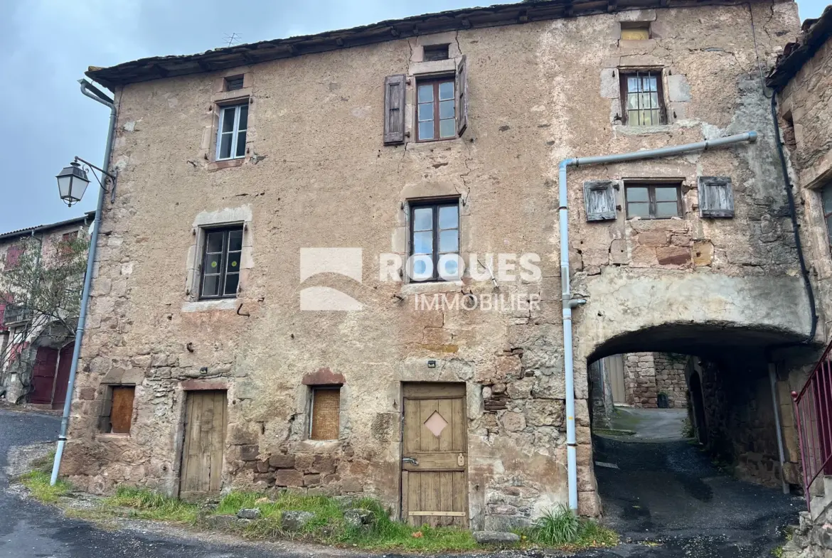 Maison de village T3 à vendre à Montjaux - 82 m² 