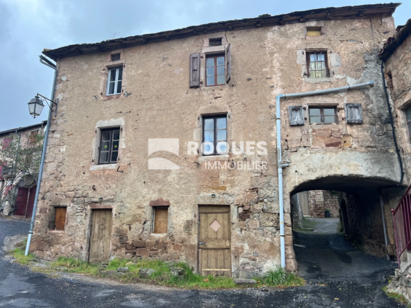 Maison de village T3 à vendre à Montjaux - 82 m²