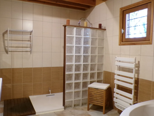 Charmant chalet en bois à Nérondes sur 1,23 hectare 