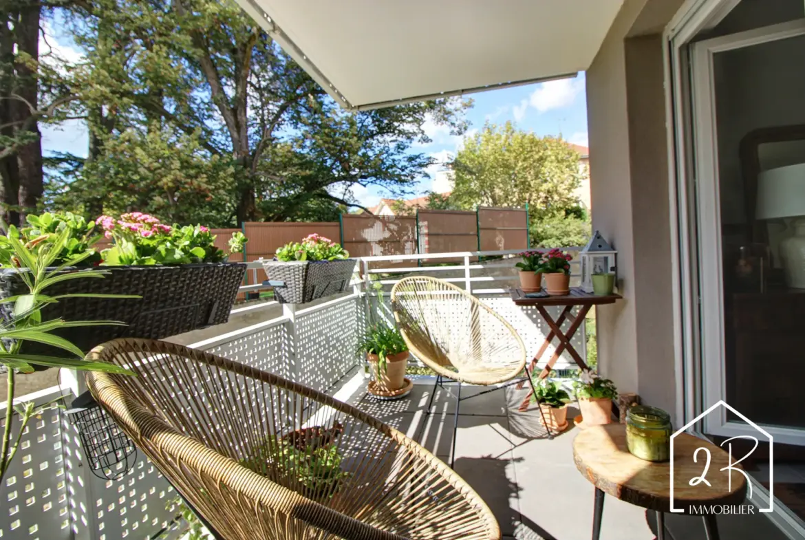 À vendre : Appartement T3 65 m² avec terrasse à Vienne - Garage disponible 