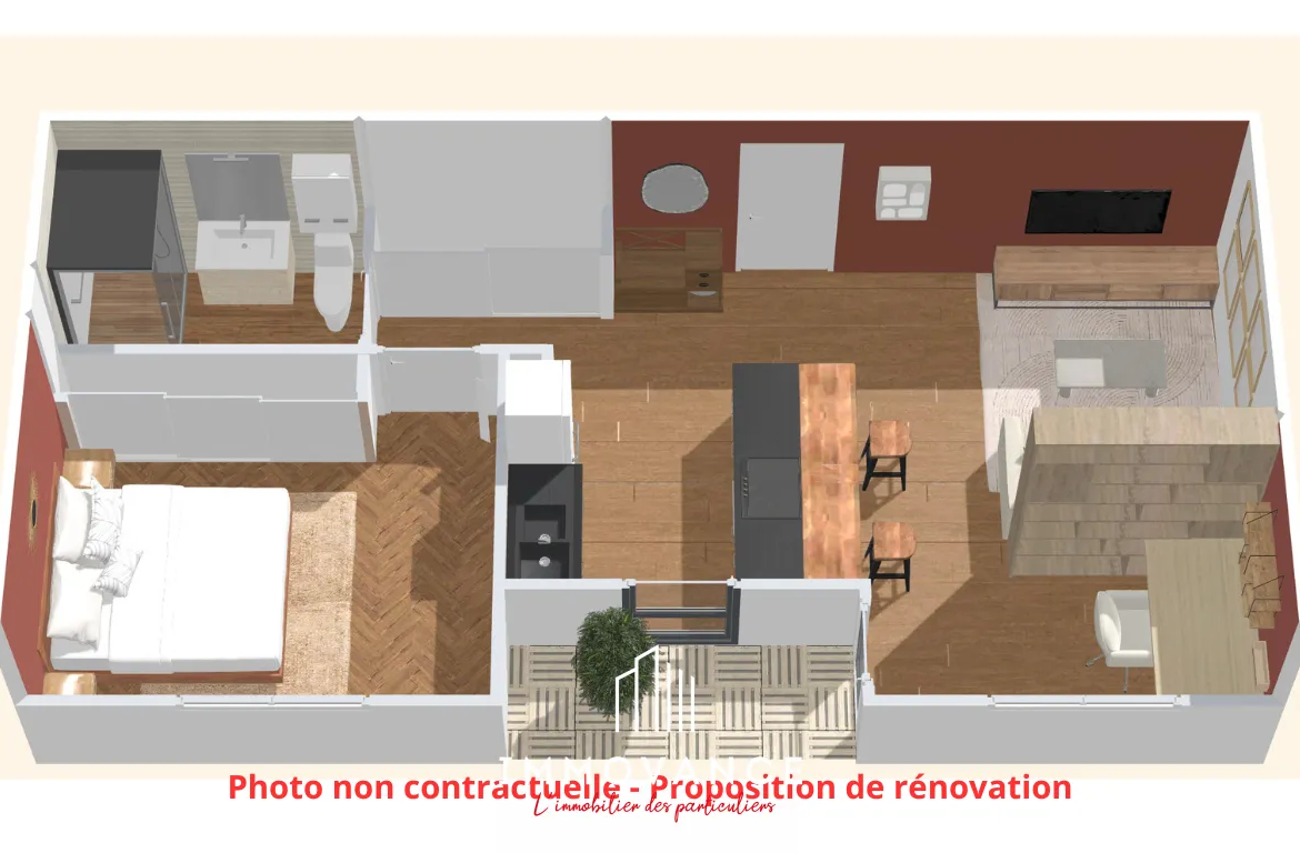 Achetez cet appartement 2 pièces de 44.21 m² à Montpellier 