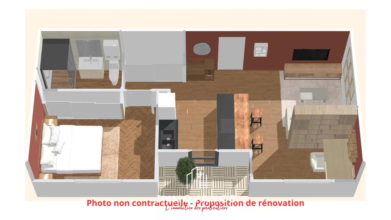 Achetez cet appartement 2 pièces de 44.21 m² à Montpellier 