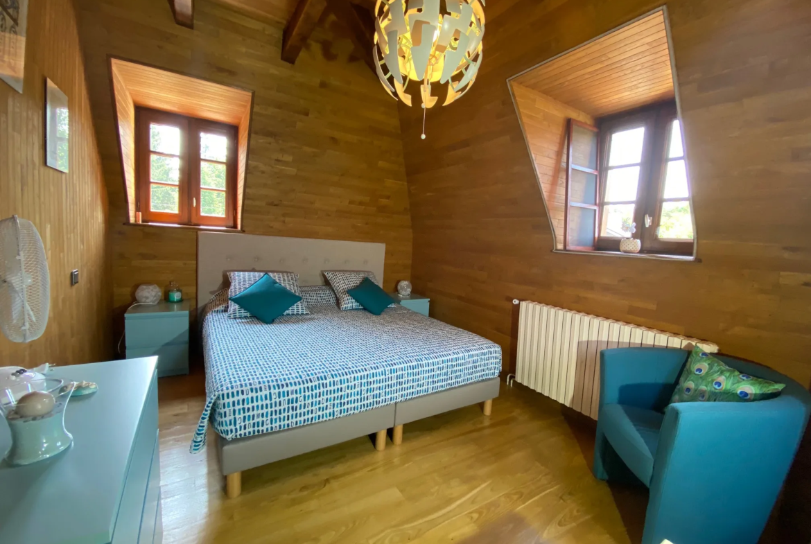 Maison de caractère avec piscine en Xaintrie 