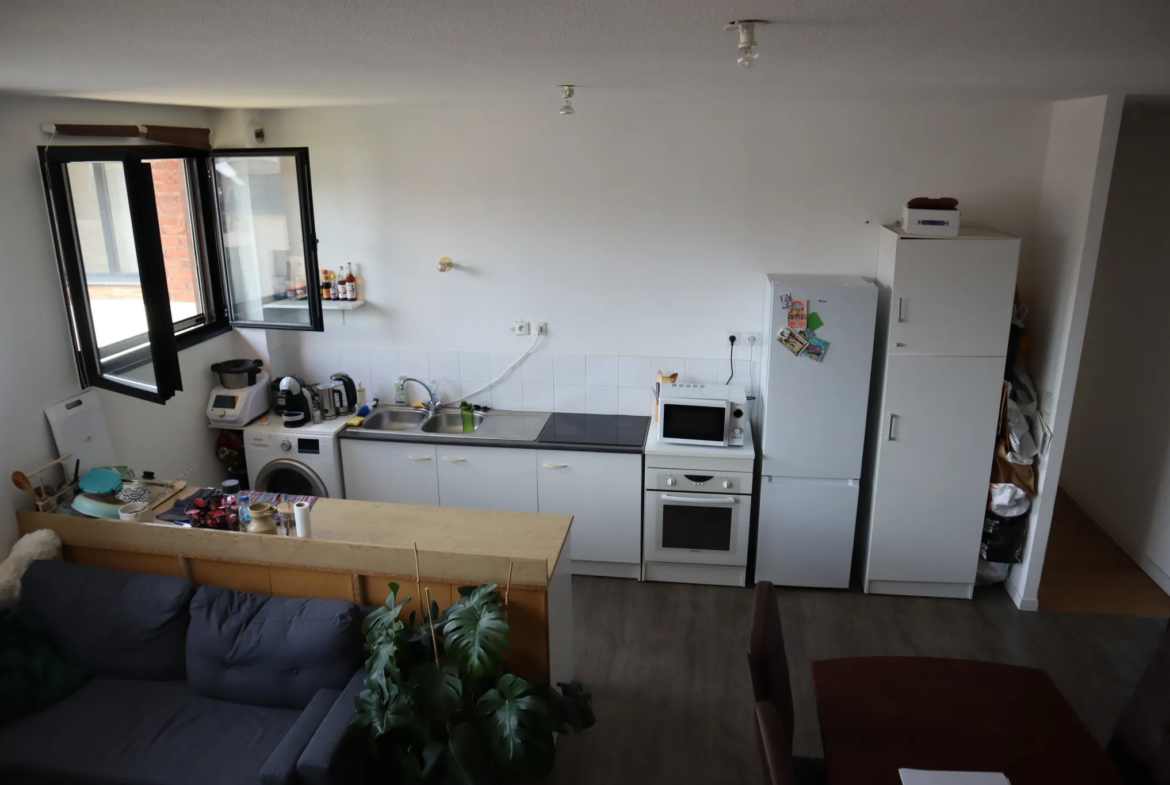 Appartement type 4 en centre-ville d'Autun avec stationnement 
