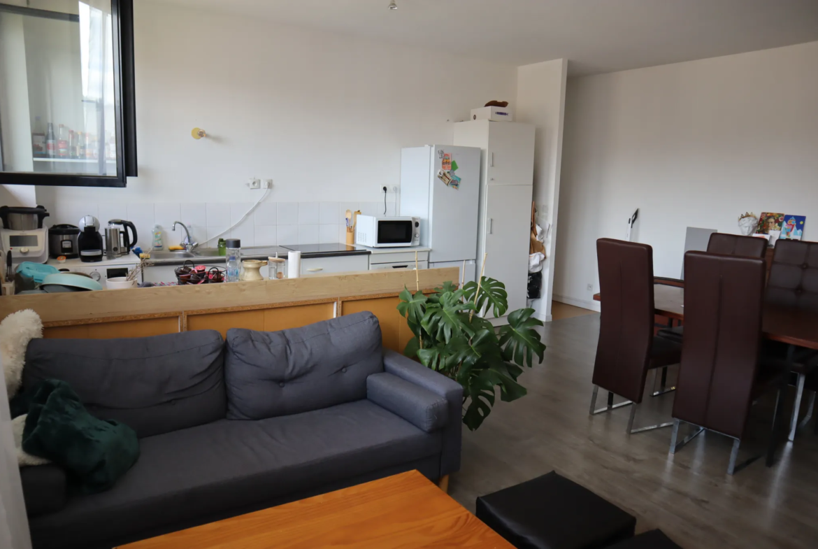 Appartement type 4 en centre-ville d'Autun avec stationnement 