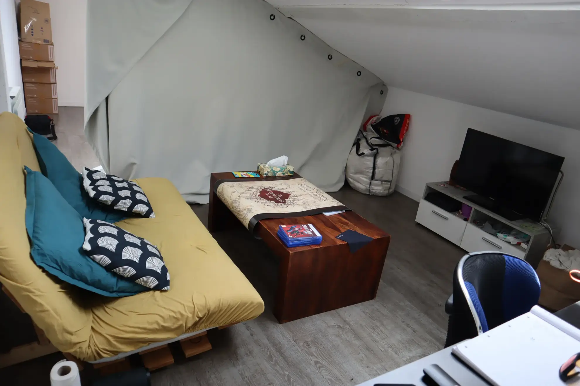 Appartement type 4 en centre-ville d'Autun avec stationnement 