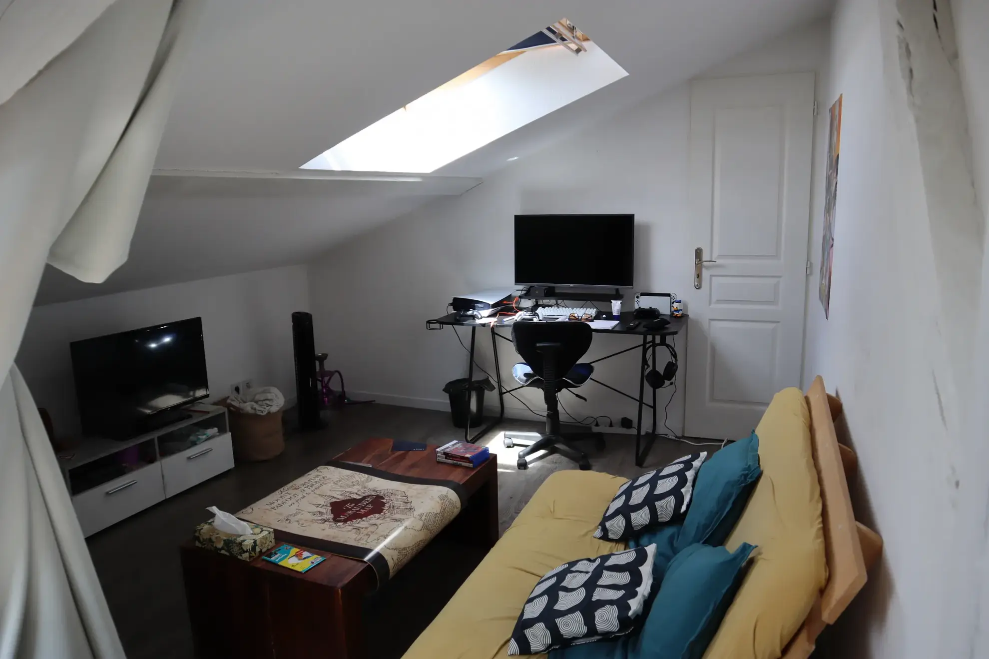 Appartement type 4 en centre-ville d'Autun avec stationnement 