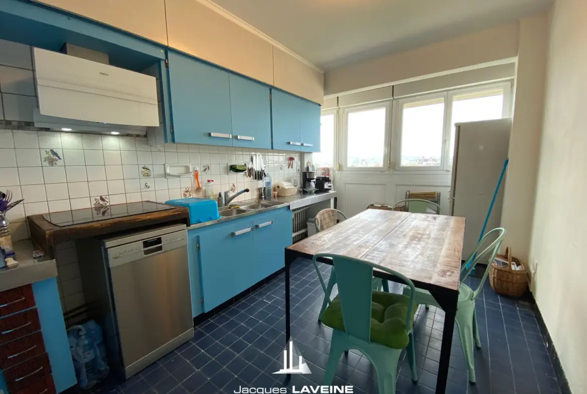 À vendre : Appartement 4 pièces avec garage à Metz Queuleu 