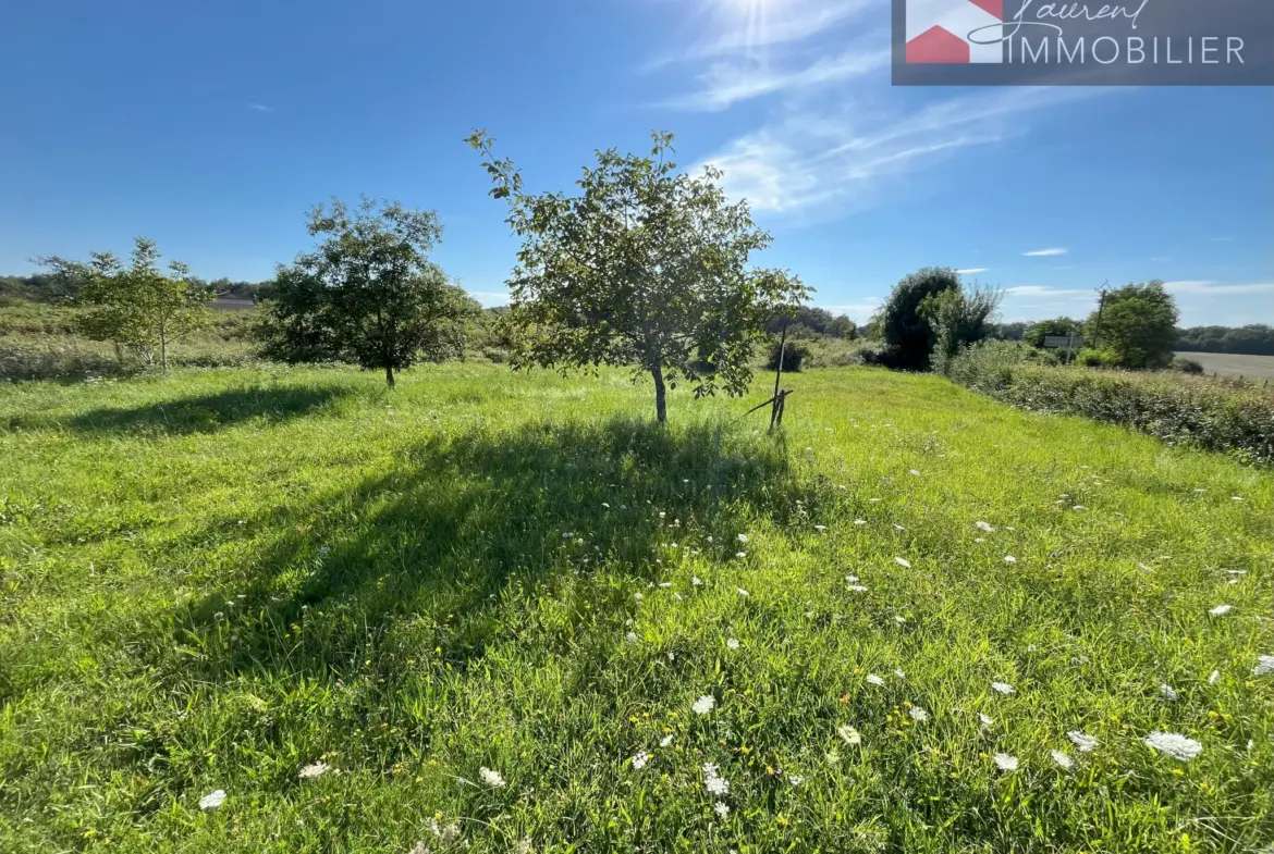 Terrain constructible de 1221 m² à Boissey, 01190 