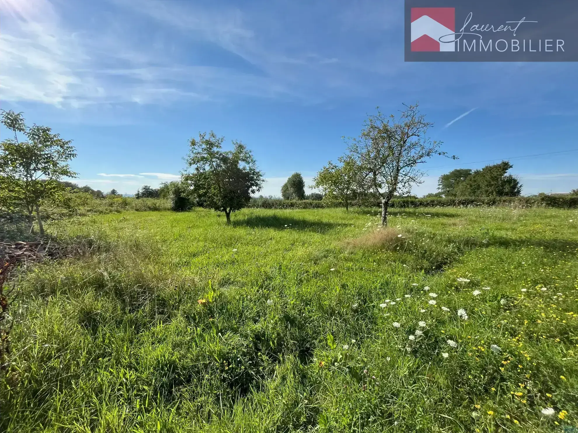 Terrain constructible de 1221 m² à Boissey, 01190 