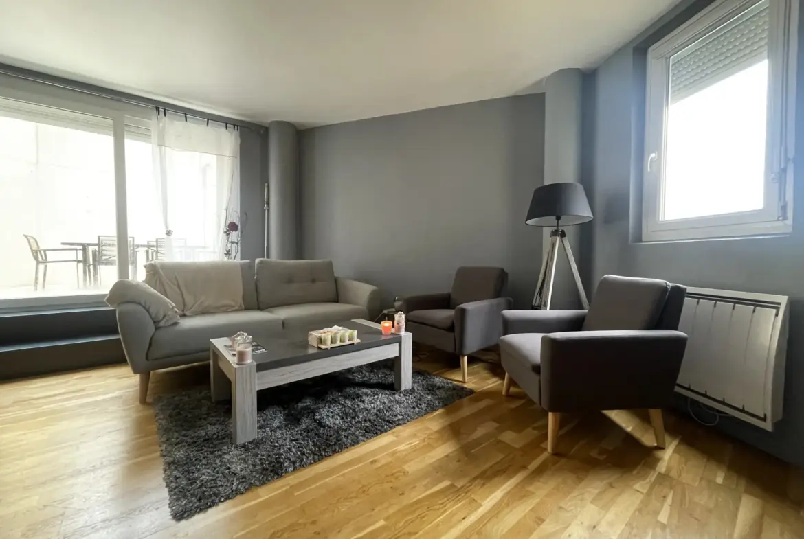 À vendre : Appartement de 67,5 m² avec belle terrasse à Herouville st Clair 