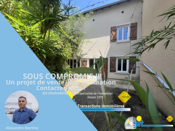 À vendre : Maison de village à Chonas l'Amballan - 127 m²
