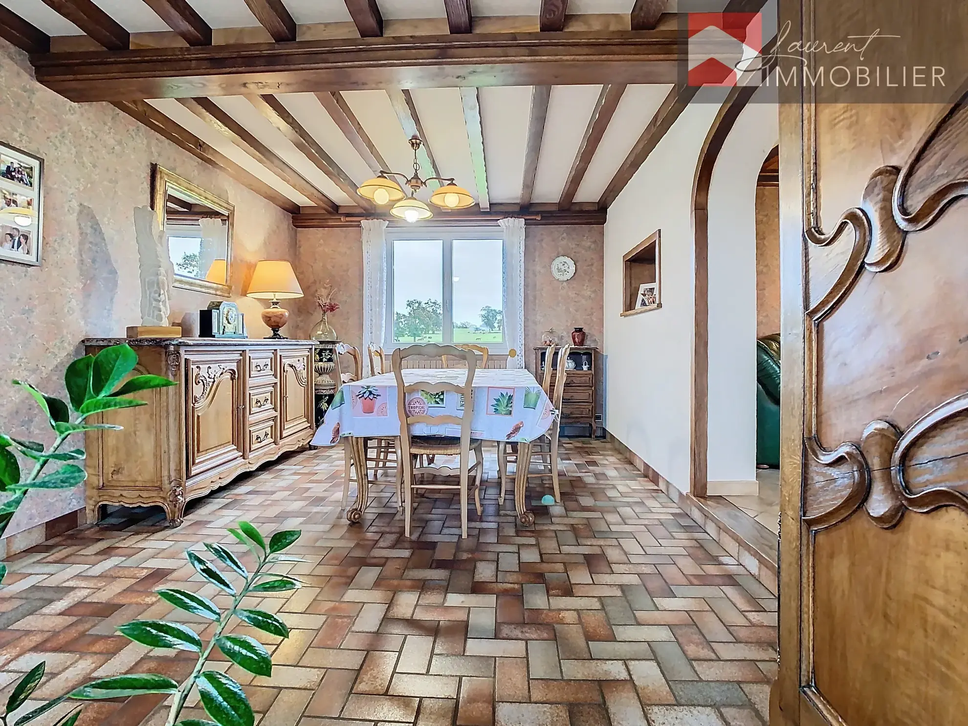 À vendre : Maison spacieuse avec terrasses à Saint-Bénigne 