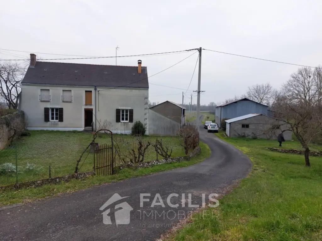 Maison à vendre sur les bords de Loire à St Georges sur Loire
