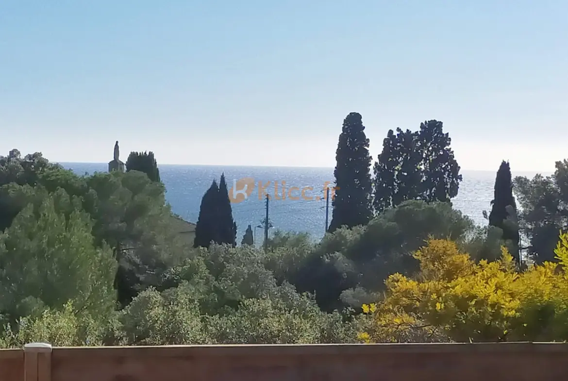 Vente studio vue mer à Vallauris - 239 000 € 