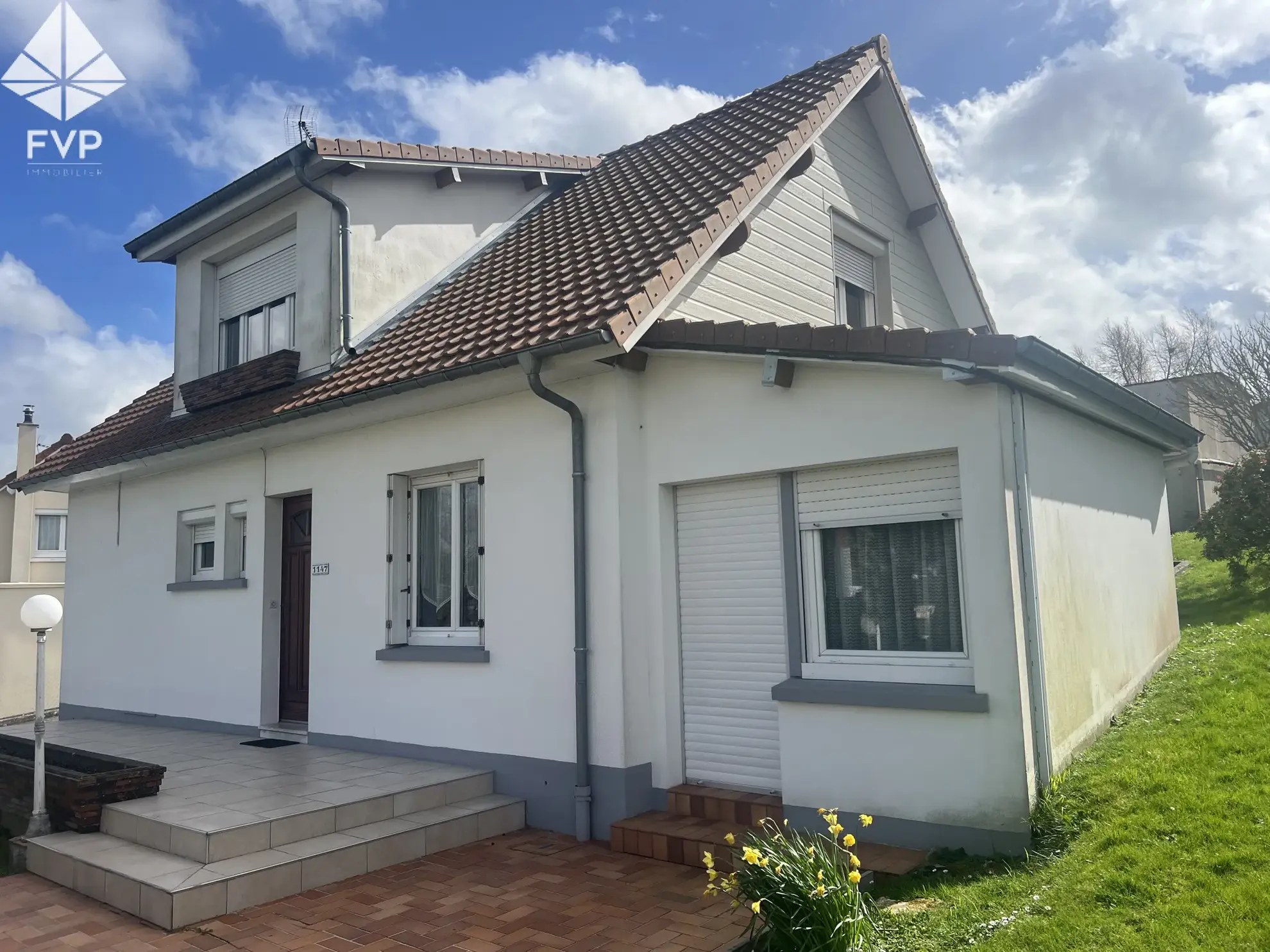 Maison T5 à Fauville en Caux avec dépendances à vendre 