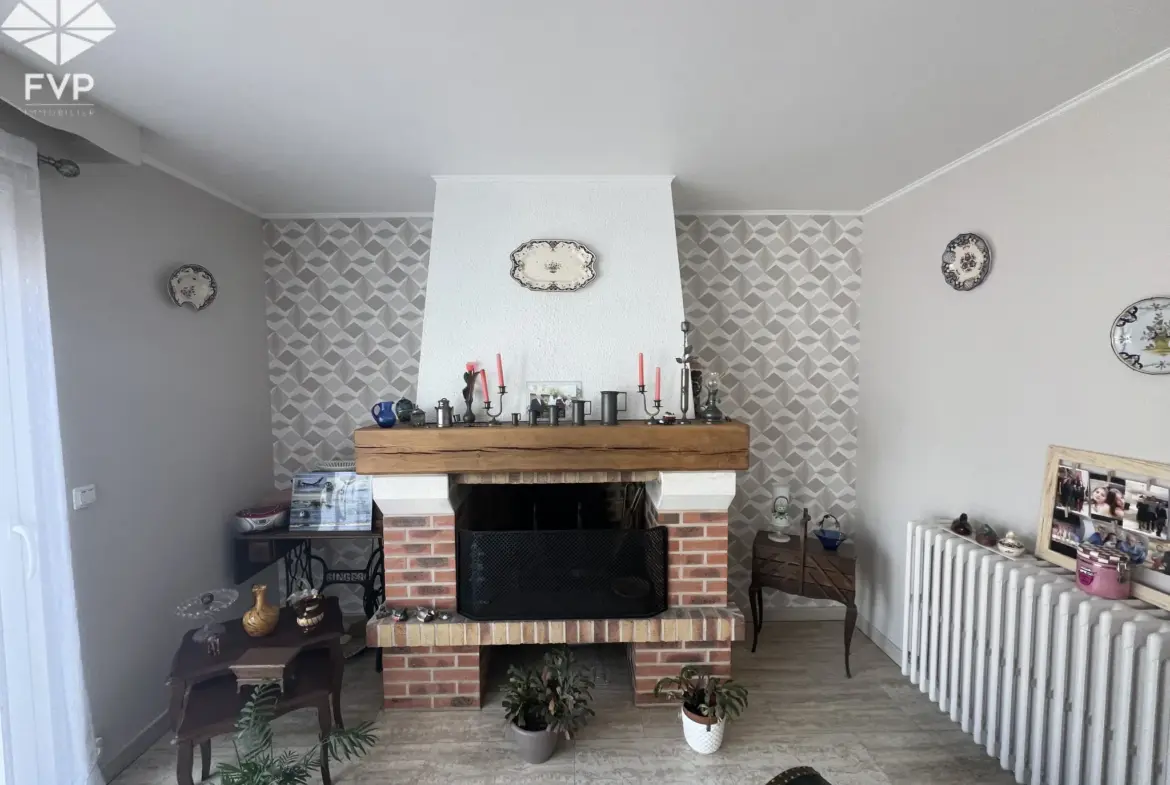 Maison T5 à Fauville en Caux avec dépendances à vendre 