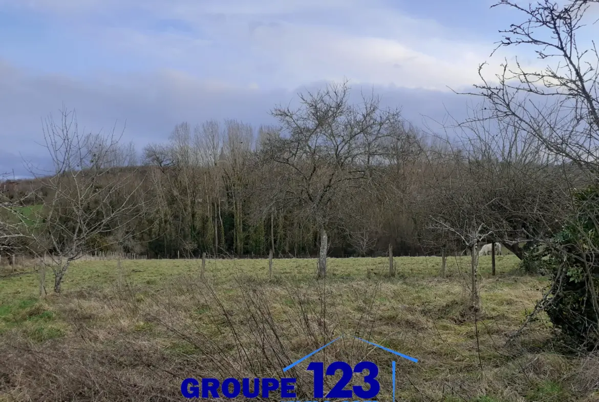 Terrain constructible de 8 254 m² à Merry-la-Vallée 