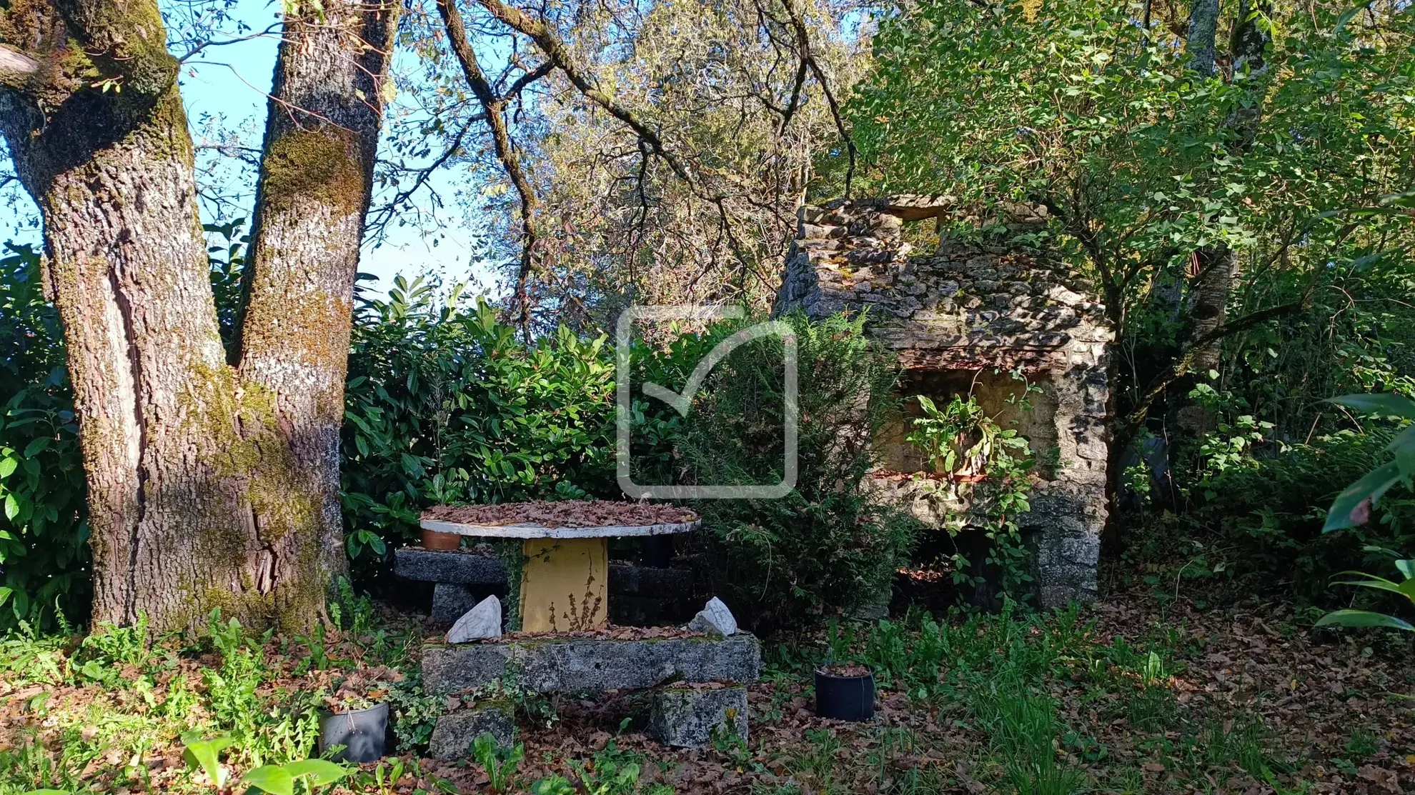 Maison à rénover avec granges et terrain à Coulaures 
