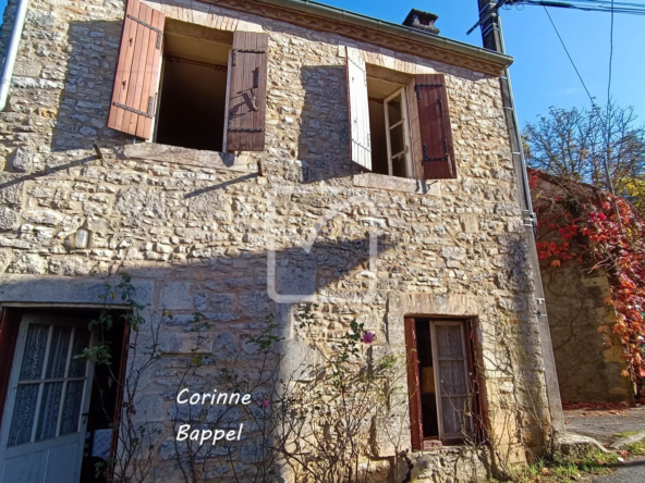 Maison à rénover avec granges et terrain à Coulaures