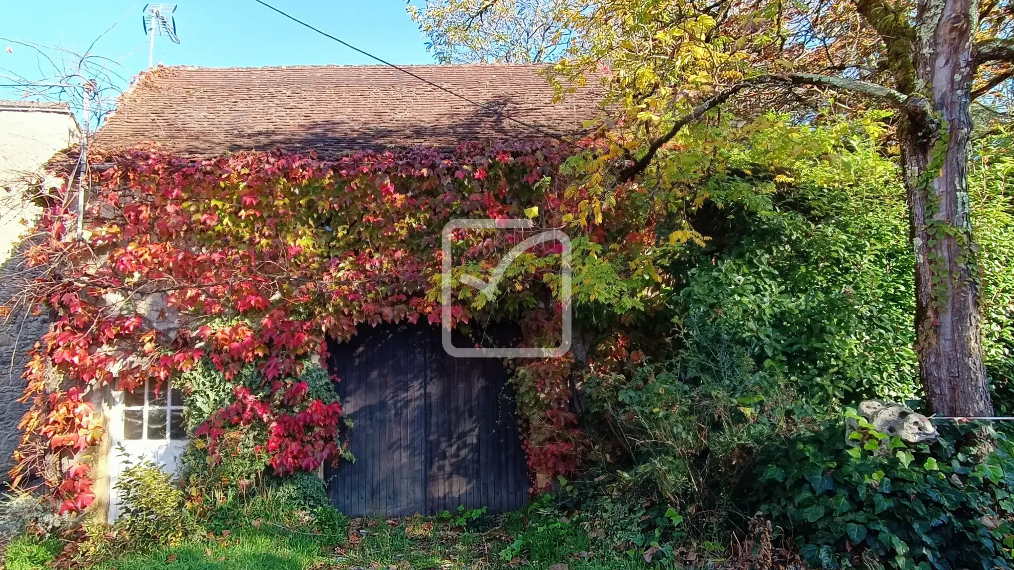 Maison à rénover avec granges et terrain à Coulaures 