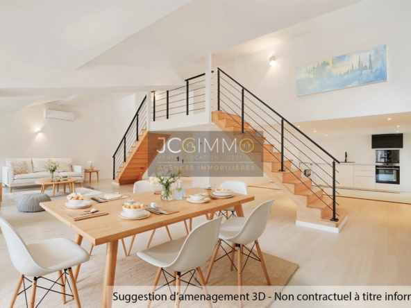 Superbe Loft Duplex T4 Rénové à Sollies Pont - 120 m² 
