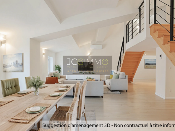 Superbe Loft Duplex T4 Rénové à Sollies Pont - 120 m² 