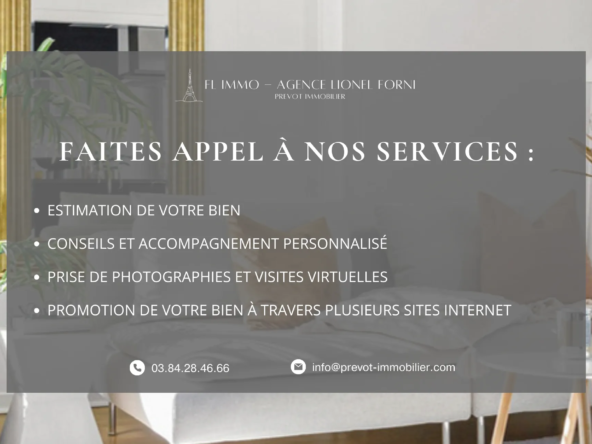 T2 à vendre à Belfort Technopole - Balcon & Parking 