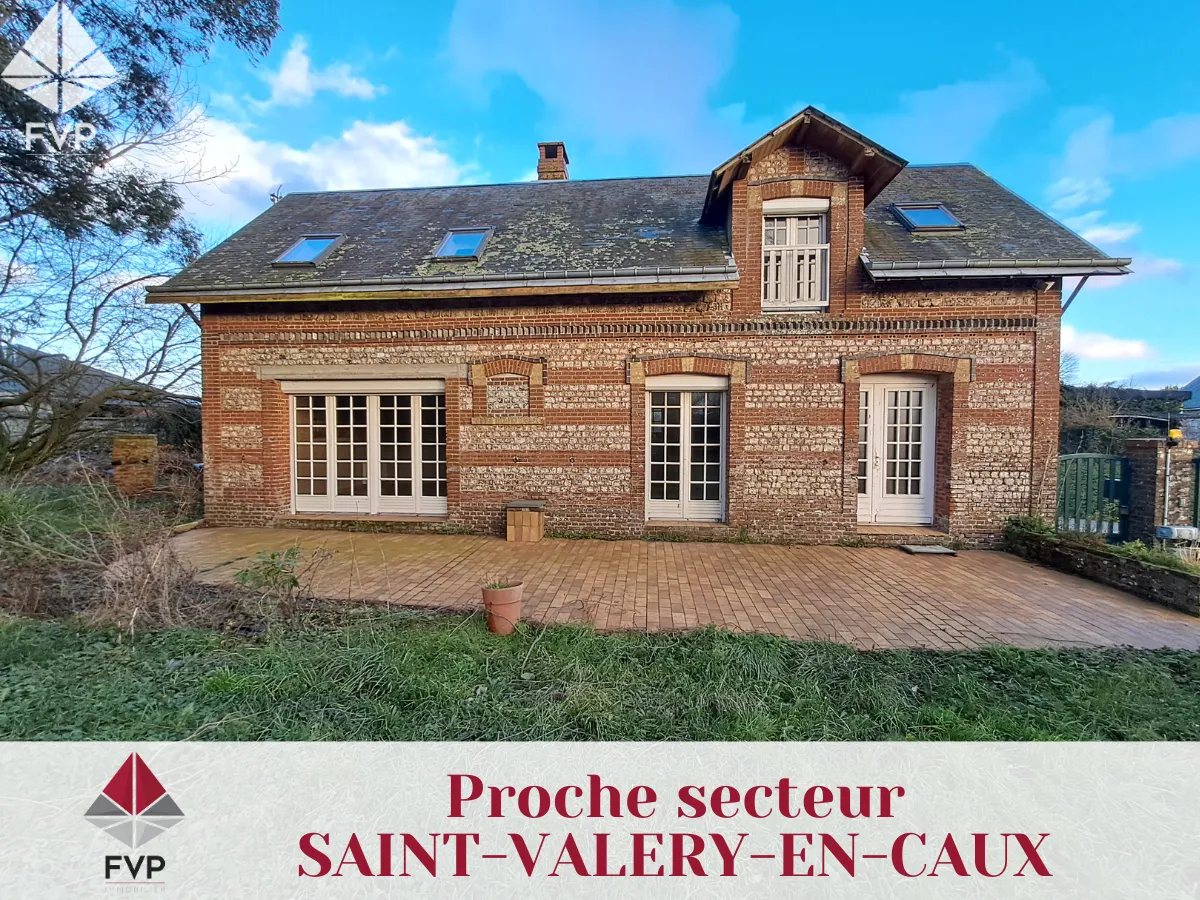 Maison à Vendre à Saint-Valery-en-Caux, 3 Chambres, 1440 m² de Terrain 