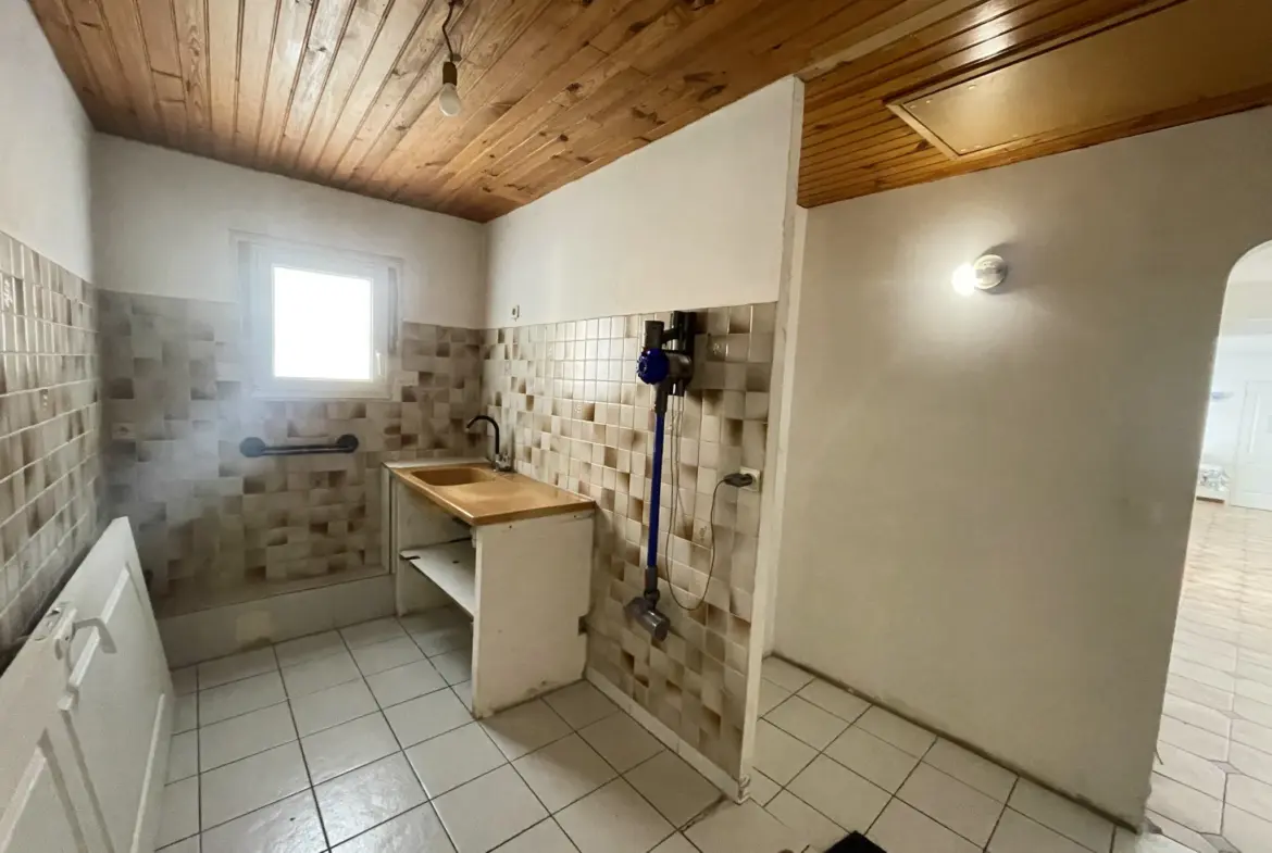 Maison T4 de plain-pied avec garage à Agde 