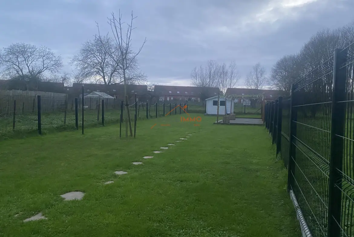 Maison individuelle à Verchain-Maugre avec jardin et garage - 93 m² - 3 chambres 