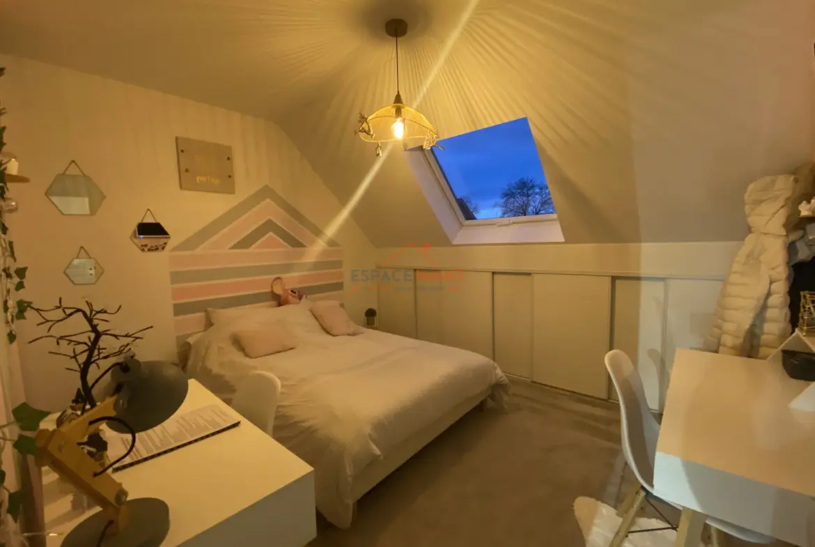 Maison individuelle à Verchain-Maugre avec jardin et garage - 93 m² - 3 chambres 