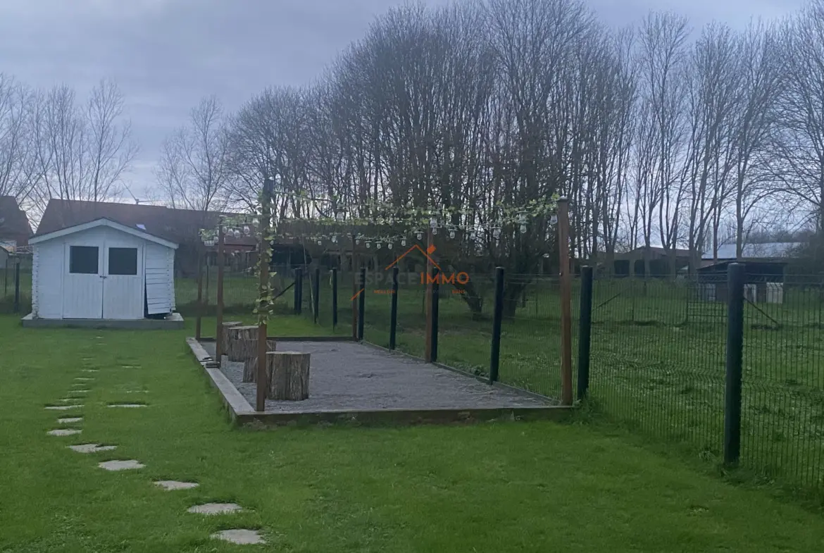 Maison individuelle à Verchain-Maugre avec jardin et garage - 93 m² - 3 chambres 