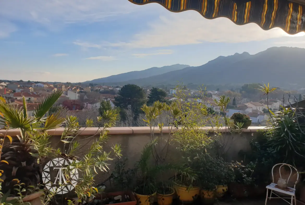 Atypique Duplex avec Terrasse à Sorede 
