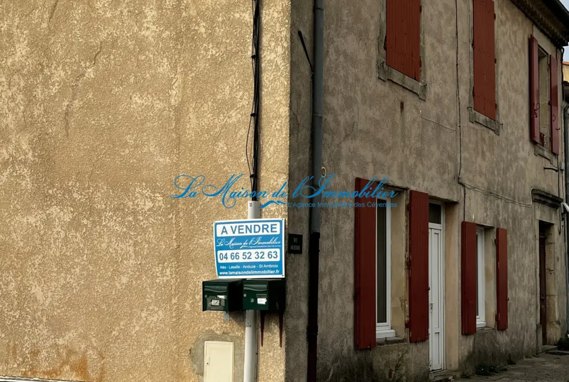 À vendre : Immeuble de rapport avec deux appartements à Lédignan 