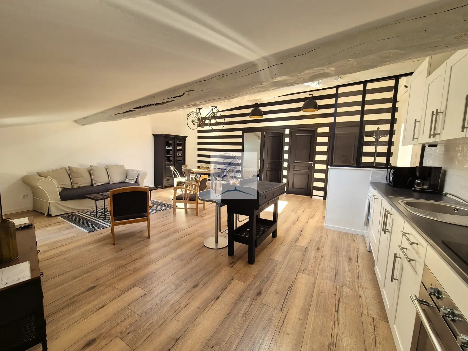 Appartement T3 avec terrasse et cave à Bédoin, Mont Ventoux 