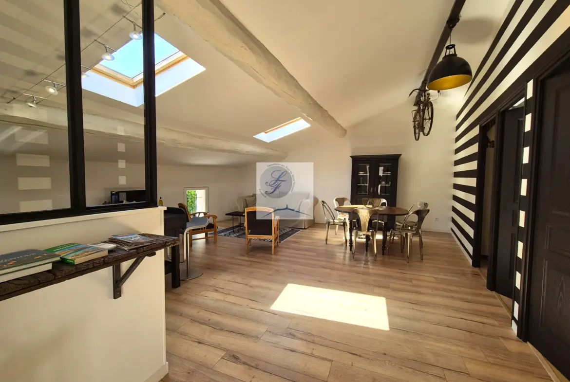 Appartement T3 avec terrasse et cave à Bédoin, Mont Ventoux 