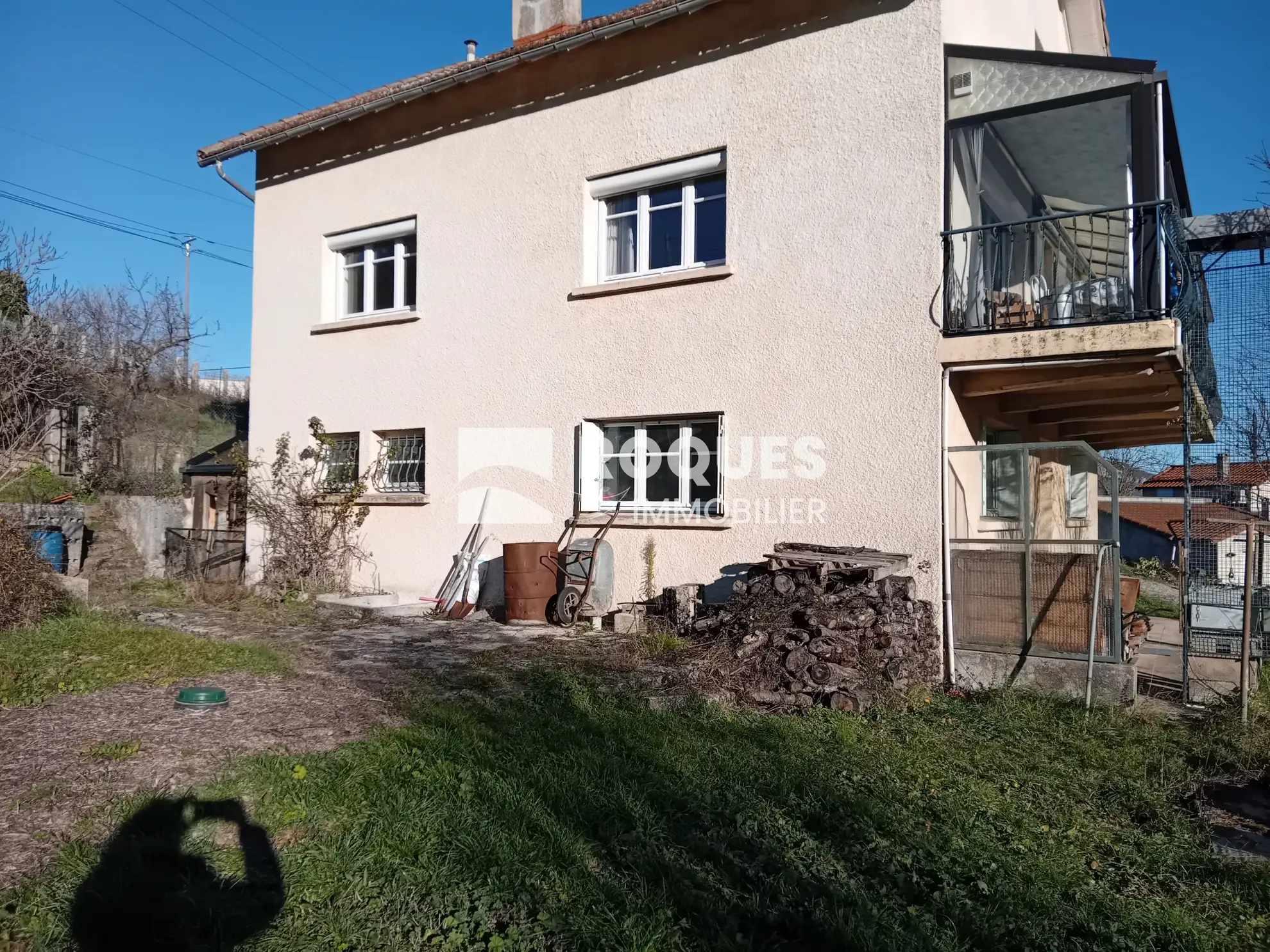 Maison T4 à vendre à Millau avec vue dégagée 