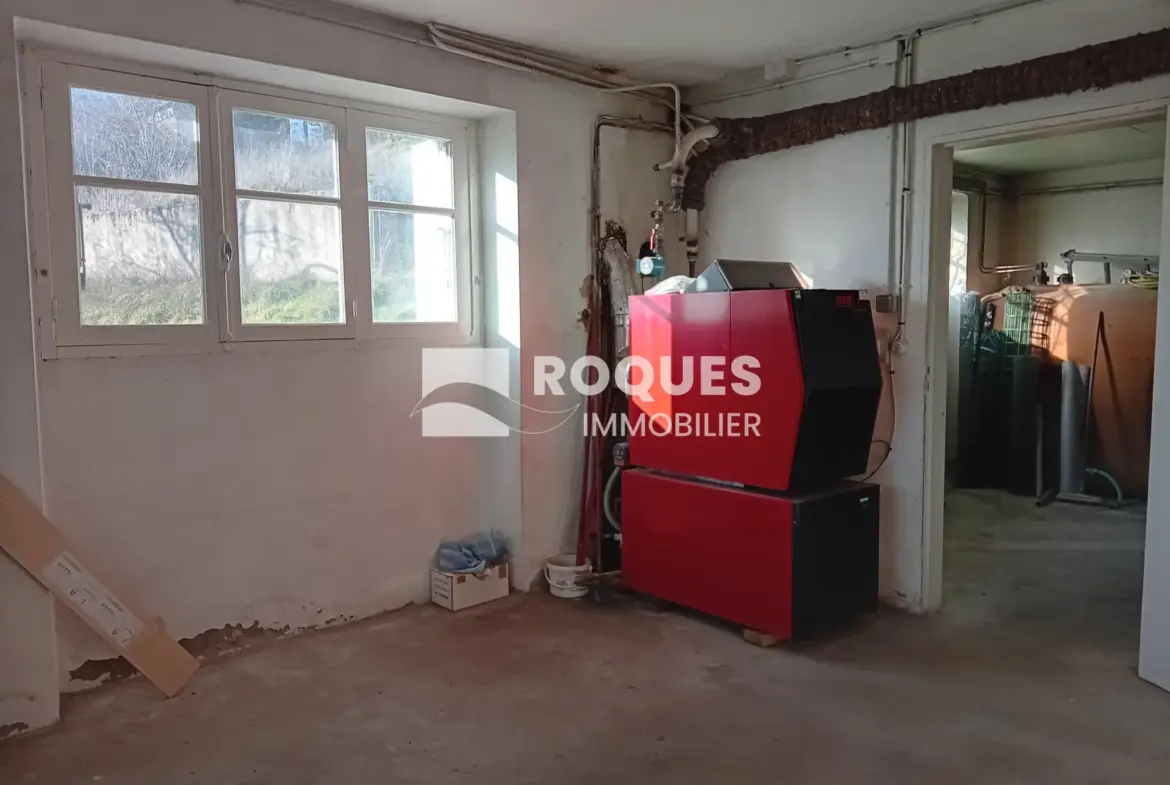Maison T4 à vendre à Millau avec vue dégagée 