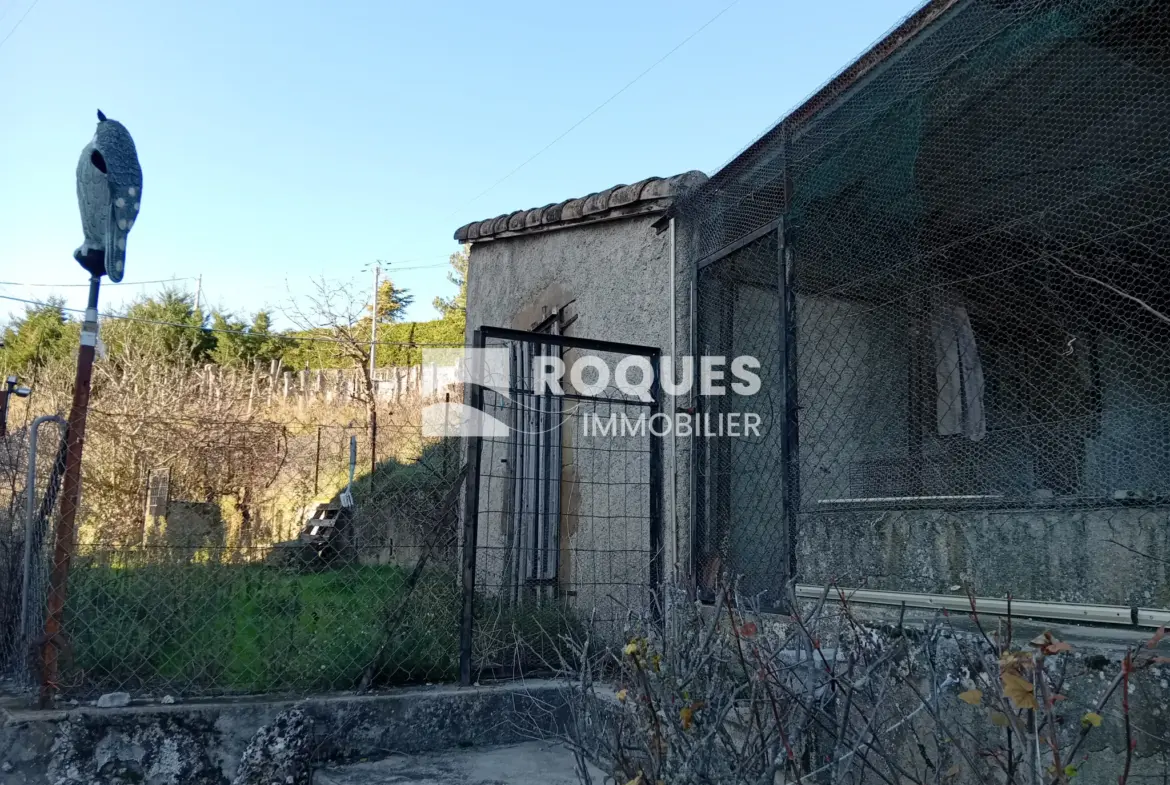 Maison T4 à vendre à Millau avec vue dégagée 