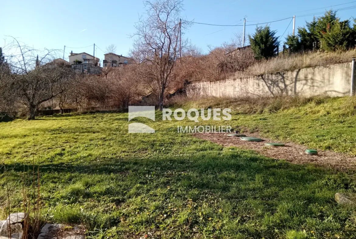 Maison T4 à vendre à Millau avec vue dégagée 