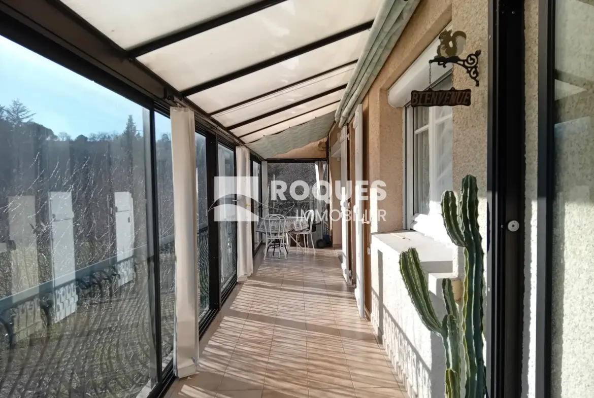 Maison T4 à vendre à Millau avec vue dégagée 