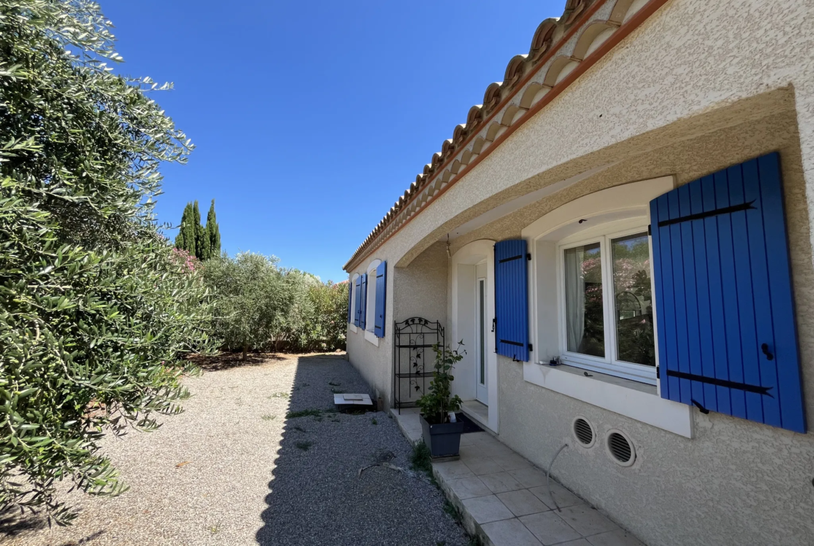 Charmante villa de plain-pied avec jardin à Cruscades 