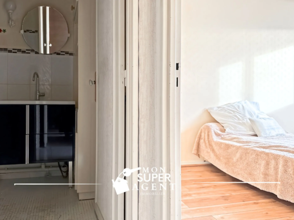 Super T2 de 46 m² à Melun, dernier étage avec loggia et cave 