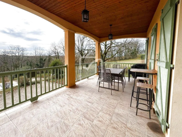 Maison d'exception à Saint-Projet avec parc et piscine 