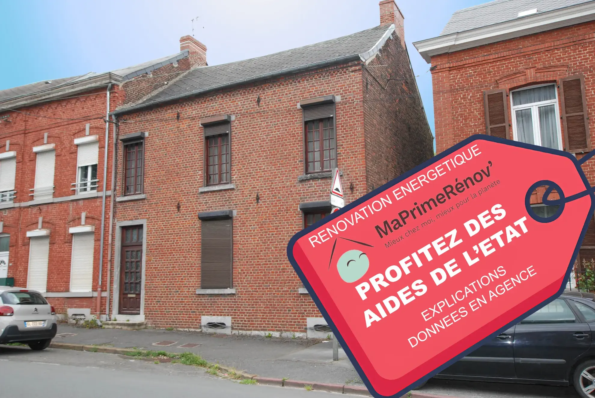 Spacieuse maison semi-individuelle à Jeumont - 134 m² - 5 chambres 